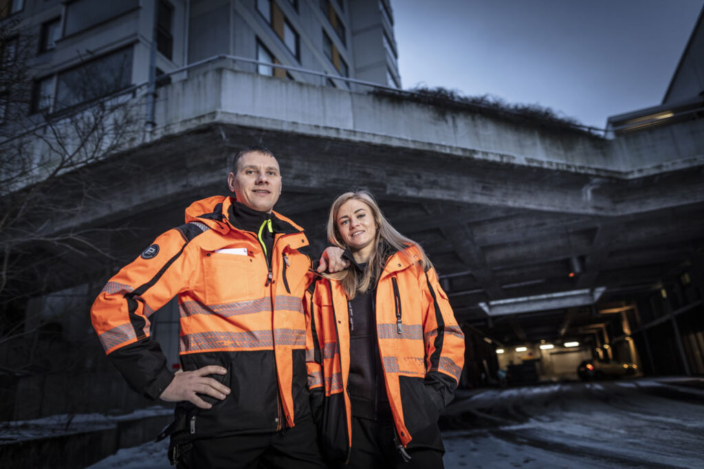 Feiing og spyling av garasjeanlegg i Oslo
